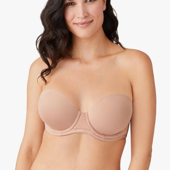 NWT Wacoal Women's Red Carpet Strapless Bra in Roebuck, 44 DDD - Picture 1 of 5